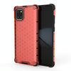 For Galaxy Note 10 Lite Shockproof Honeycomb PC + TPU Protective Case(Red)