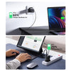 JOYROOM TCF07 30W USB-C / Type-C Fast Charger, Plug:UK Plug(Black)