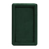20x12x1.5cm Jewelry Tray Ring Rectangular Empty Plate Earrings Necklace Jewelry Display Plate(Green)