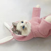 Pink Rabbit Ear Pet Sweatshirt (S) - Cat & Dog Sweater