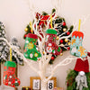 Christmas Tree Decoration Pendants Christmas Stock Shaped Tinplate Gift Box, Style: Christmas Ball