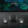 A1 USB Wire-controlled 9D Subwoofer Sound Mini Wired Speaker, Premium Version(Black)