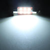 2 PCS 39mm DC12V / 2.2W / 6000K / 130LM 6LEDs SMD-3030 Car Reading Lamp (White Light)