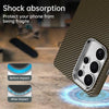 For Samsung Galaxy S25 Ultra 5G Carbon Fiber Series IMD Phone Case(Brown)