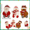 Christmas Table Decorations Home Cartoon Knife and Fork Cover(Snowman)