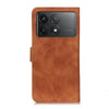 For Xiaomi Redmi K70 5G / K70 Pro 5G KHAZNEH Retro Texture Flip Leather Phone Case(Brown)