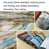 PVC Wood Grain Wall Stickers Bedroom Waterproof Wood Board Stickers Living Room Self-Adhesive Non-Slip Floor Stickers, Specification: Twill Style(MBT012)