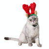 Christmas Antler Headband for Small Dogs & Cats - Soft Plush