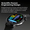 ET470 1.39 inch Color Screen Smart Watch Silicone Strap, Support Bluetooth Call / ECG(Beige)