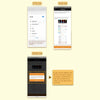 WIFI Wireless Cell Phone Remote Thermostat Control Switch Module, Model: LCD Display