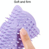Cat Self Groomer Brush, Purple - Table Leg Mount