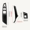 For BMW F10 / F18 5 Series 7pcs Car Inside Doors Handle Pull Trim Cover, Right Driving, 51417225874(Wine Red)