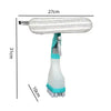 4 In 1 Double-sided Glass Wiper Window Squeegee Portable Spray Mirror Car Glass Cleaner  YJ520