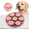 Silicone Lick Pad, Rose, Green, Slow Feeder Dog & Cat