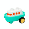 Children Cartoon Fell-Resistant Mini Inertial Pull Back Toy Car(Ferry)