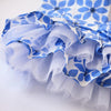 Blue Maple Leaf Dog & Cat Skirt, Cotton, Summer, S-XL