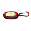 Portable Mini Keychain Pocket Torch COB LED Light Flashlight Lamp with 3 Modes(Green)