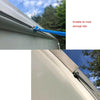 RV Sunshade 304 Stainless Steel Slide Rail Ring, Specifications: 2pcs M4 Ring + Cylinder + Silver Climbing Buckle