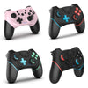 Wireless Bluetooth Gamepad With Macro Programming For Switch Pro, Product color: Left Blue Right Green
