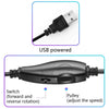 Aluminum Alloy Nail Grinding Machine USB Electric Nail Polish Remover(Silver)