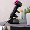 Punch Free Standing Hair Dryer Stand For Dyson 003 Black
