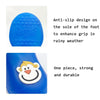 Waterproof Silicone Dog Boots, Purple XL (7.5cm) - Non-Slip