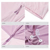 UPF40+ Men and Women Summer High Elasticity Ice Silk Sunscreen Clothing Sports Coat, Size:XXXL(Pink-Female)