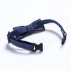 Dark Blue Denim Cowboy Bow Tie Pet Collar, S (16-32cm), Cats & Dogs