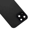 iPhone 15 Glass Back Cover with Wireless Charging (Black)