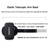 YIPINU Outdoor Multifunctional Arm Cycling Running Fitness Sports Phone Bag(Black)