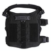 Dog Training Vest (M, Black) - Heavy Duty 1000D Nylon