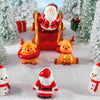 Micro Landscape Christmas Decorations Accessories Desktop Small Ornaments, Style: No.2 Santa Claus Stand