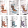 Hanging Cat Feeder & Drinker, Blue, Cage/Kennel Attach