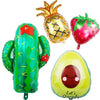 Shaped Fruit Shape Aluminum Film Balloon Fruit Party Children Birthday Dress up Balloon(Cactus)