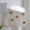 Air Conditioner Windshield Anti-Direct Blow Baby Windshield Curtain Dust Cover, Model: No Cartoon
