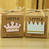100 PCS European Style Wedding Prince Pattern Sugar Box, Size: 5.3*5.3*5.3cm