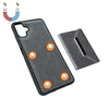 For Samsung Galaxy A06 4G / 5G Solid Color Metal Buckle Card Slots Bag Phone Case(Grey)