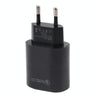 LZ-2117 18W QC3.0 3.1A USB Fast Charger, EU Plug(Black)