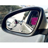 2 PCS SY-022 Car Vehicle Mirror Blind Spot Rear View Small Round Mirror, Diameter: about 5.6cm(Silver)