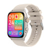 LEMFO HK95 1.952 inch BT5.0 IP68 Sport Smart Watch, Support Bluetooth Call / Sleep / Blood Oxygen / Heart Rate / Blood Pressure Health Monitor(Silver)