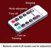 LED Spider Web Lamp with Remote Control Halloween Atmosphere Decoration Props, Power: USB-in