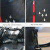 25L Waterproof Backpack Waterproof Bucket Bag With Reflective Strip(Blue)
