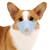 Dog Air Pollution Mask (3-Pack, Black, S) Breathable & Adjustable