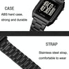 SKMEI 1879 Square Large Screen Men Steel Belt Multi-function EL Luminous Watch, Color: Black Black Machine