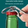 Titanium Alloy Car Keychain Multifunctional Simple Loss Prevention Belt Charm Ring, Style: Upgrade Model