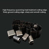 24 Holes Shaped Style Hole Hollow Punch Cutter Set Punching Tool for Leather Belt Phone Holster