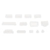 13 in 1 Universal Silicone Anti-Dust Plugs for Laptop(White)