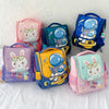 Kindergarten Children Cute Cartoon Backpack School Bag(Pink)