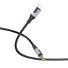 Borofone BL19 AUX Creator Audio Cable, 3.5mm to 8 Pin Cable, Length: 1m(White)