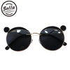 Fashion Kids Mouse Shape Sunglasses Children Tint Lens Ultraviolet-proof Polarized Sunglasses(Black)
